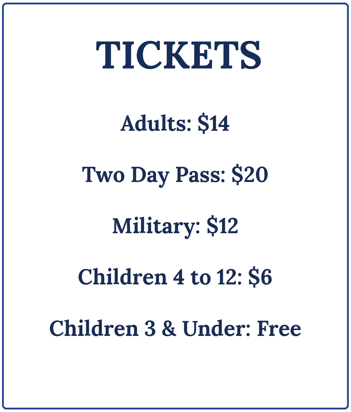 Charleston Boat Show Ticket Prices